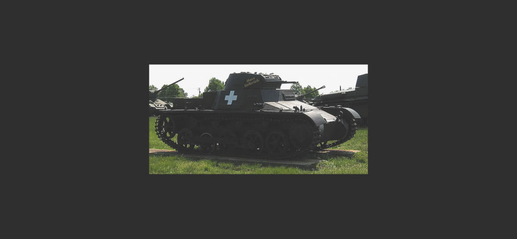Panzerkampfwagen I, SdKfz 101 light tank